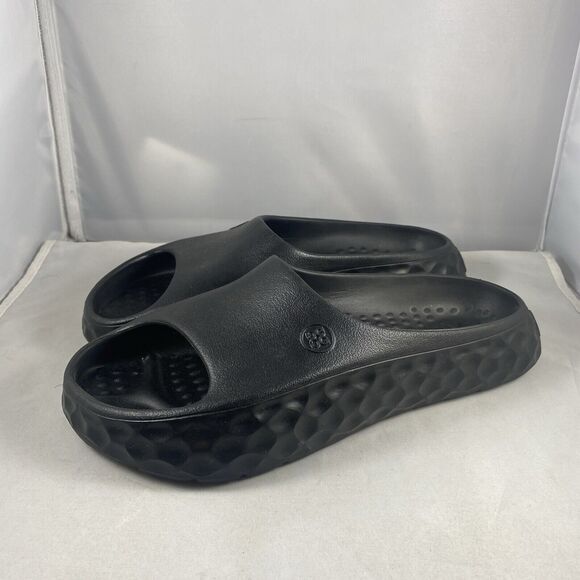 G/FORE Men's 7 Womens 9 G/Slide Street Water Golf Shoes Onyx Black Sandals Flats - Picture 1 of 8